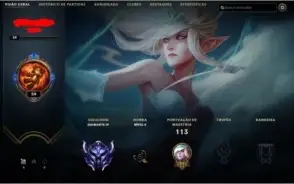Conta League Of Legends Diamante 4