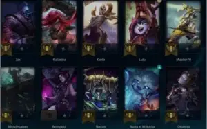 Conta League Of Legends Diamante 4