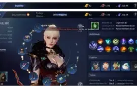 Mir4 conta maga lv 66 68k de poder - 700R$