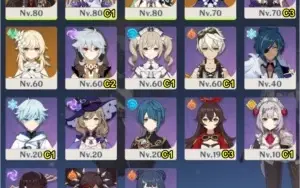 AR47 | Xiao, Diluc, Keqing C1, Qiqi e Arco de Amos