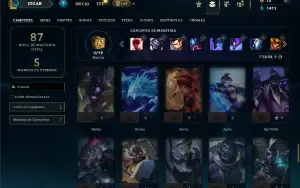 Esmeralda 2 com 70 Champs e 13 Skins