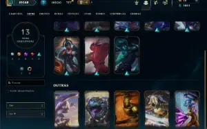 Esmeralda 2 com 70 Champs e 13 Skins