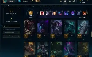 Esmeralda 2 com 70 Champs e 13 Skins