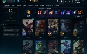 Esmeralda 2 com 70 Champs e 13 Skins