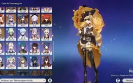 Conta Genshin AR60, 15 limitados, Kazuha+BiS, Báculo, Pity g