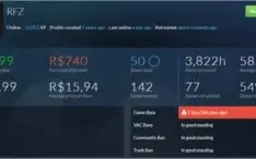 CONTA STEAM 123JOGOS LVL 50