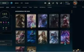 Conta LOL Prata  ALL Champs