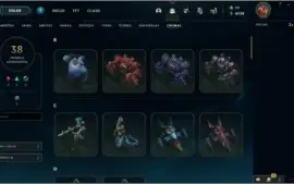 Conta LOL Prata  ALL Champs