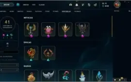 Conta LOL Prata  ALL Champs