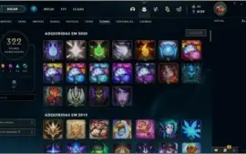 Conta LOL Prata  ALL Champs