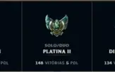 Conta LoL - Platina 2