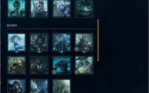 Conta LoL Platina (ex diamond) muito champion e skin!