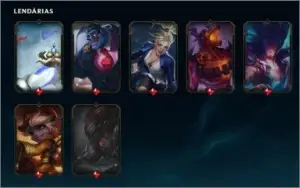Conta LoL Platina (ex diamond) muito champion e skin!