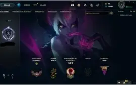CONTA LOL LVL 212 - 100 CAMPEÕES - 57 SKINS