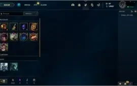 CONTA LOL LVL 212 - 100 CAMPEÕES - 57 SKINS