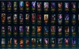 Conta Platina com muitas Skins