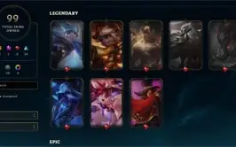106 SKINS (SKINS RARAS - RIVEN CAMPEONATO 2016) PRATA 4