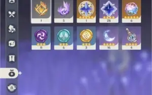 Ganyu, hutao, raiden shogun, harpa celestial. Xiangling c6