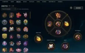 CONTA LOL PLATINA 1 QUASE TODOS OS CAMPEOES