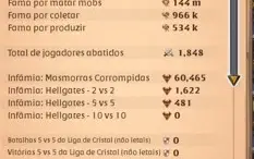 CONTA NO ALBION 3 ANOS DE USO