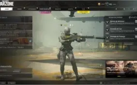 Conta CALL OF DUTY WARZONE TOP, personagem rose, KD 2.75
