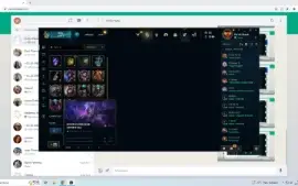 Conta LVL240 210 Campeões 73 skins