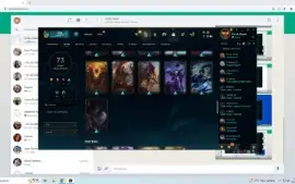 Conta LVL240 210 Campeões 73 skins