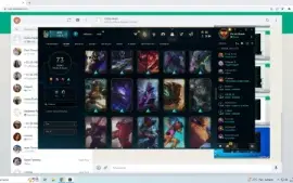 Conta LVL240 210 Campeões 73 skins