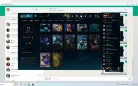 Conta LVL240 210 Campeões 73 skins