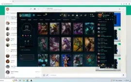 Conta LVL240 210 Campeões 73 skins