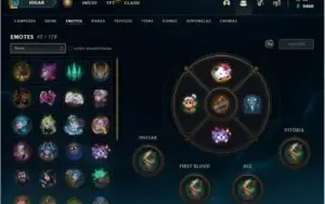 Conta ouro 2 com 62% de win rate (mmr alto)