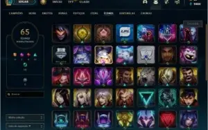 Conta ouro 2 com 62% de win rate (mmr alto)