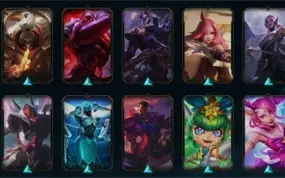 LEAGUE OF LEGENDS 113 SKINS TODOS OS CAMPEÕES