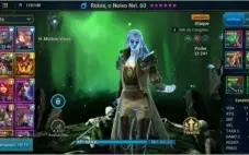 vendo conta raid shadow legends nivel 46 varios lendarios