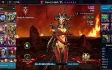vendo conta raid shadow legends nivel 46 varios lendarios