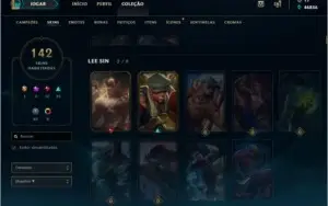 Conta League of Legends