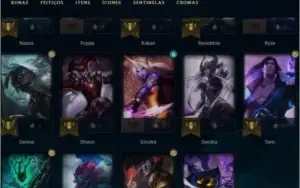 CONTA MESTRE LEAGUE OF LEGENDS EMAIL NÃO VERIFICADO