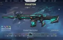 CONTA VALORANT DIVERSAS SKINS