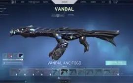 CONTA VALORANT DIVERSAS SKINS