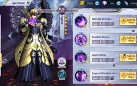 Conta Saint Seya Awakening lvl 60 A-96