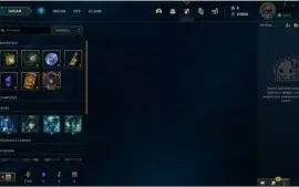 Conta LOL - Platina I, 58% de WR(E-MAIL NÃO VERIFICADO)
