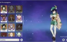 AR 56 - ZHONGLI, XIAO, VENTI, HUTAO, KLEE, AYAKA & MAIS
