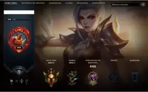 CONTA OURO 4 LEAGUE OF LEGENDS