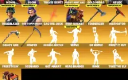 Conta Fortnite!!! Skins E Picaretas Raras!!!