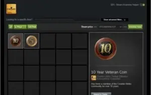 ONTA ANTIGA STEAM 15 ANOS MEDALHAS 5 E 10 ANOS DE SERVIÇO