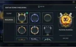 Conta wild Rift level 40 14 skins
