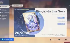 Genshin Impact AR60 - Nahida C2, Shogun C1, Kazuha C1 e mais
