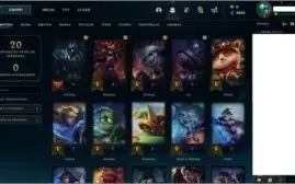 Conta league of legends diamante 4 85% Winrate