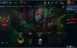 🚩Vendo conta no LOL GOLD 4 - LVL 36🚩