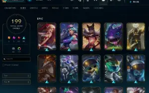 Conta Lol Full Acesso Todos Os Campeões E 200+ Skins
